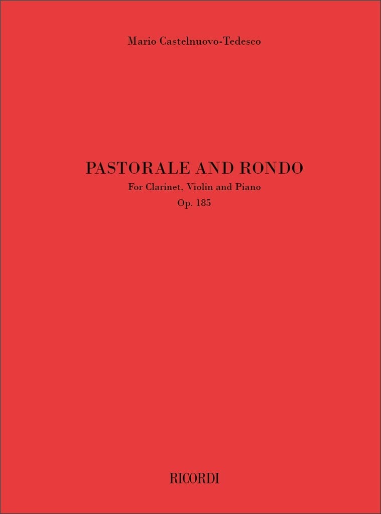 Pastorale and Rondò Op. 185